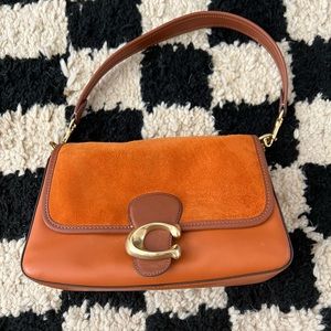 Coach tabby burnt Orange purse